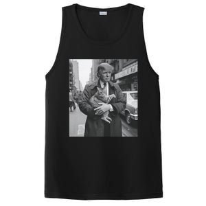 Donald Trump And Cat In Nyc Cute Gift PosiCharge Competitor Tank