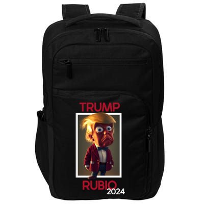 Donald Trump And Marco Rubio Election 2024 Cute Gift Impact Tech Backpack