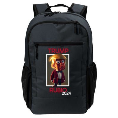 Donald Trump And Marco Rubio Election 2024 Cute Gift Daily Commute Backpack