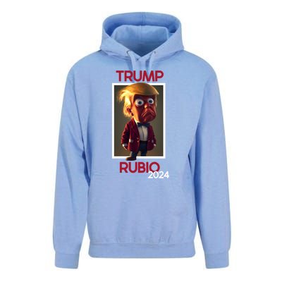 Donald Trump And Marco Rubio Election 2024 Cute Gift Unisex Surf Hoodie