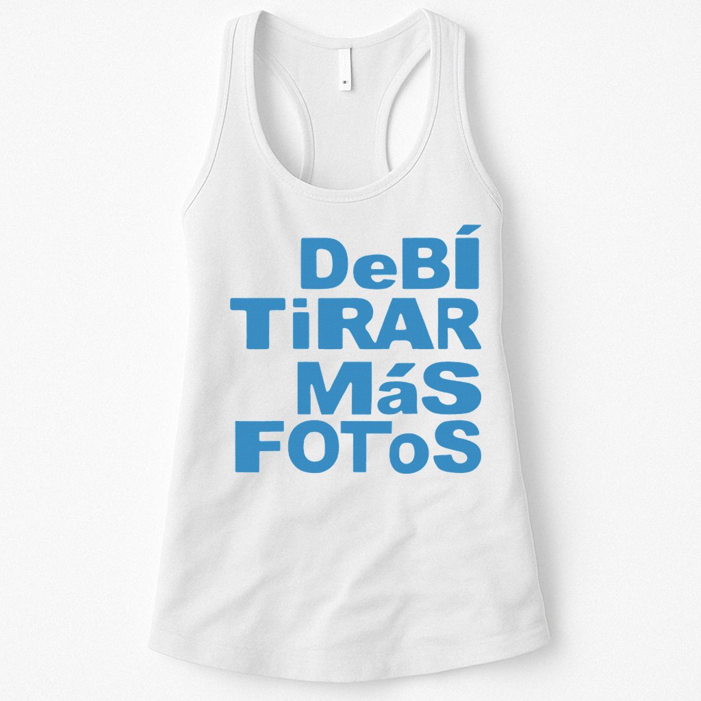 Debi Tirar Album Mas Fotos Dtmf Womens Tank Top
