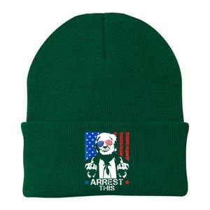 Donald Trump Arrest This Funny 2024 Election Knit Cap Winter Beanie