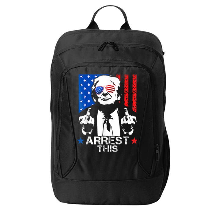 Donald Trump Arrest This Funny 2024 Election City Backpack