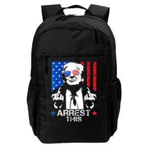 Donald Trump Arrest This Funny 2024 Election Daily Commute Backpack