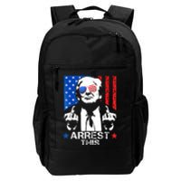 Donald Trump Arrest This Funny 2024 Election Daily Commute Backpack