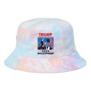 Donald Trump Assassination Still Standing Trump Shooting Tie Dye Newport Bucket Hat