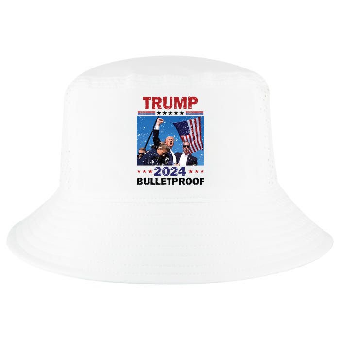 Donald Trump Assassination Still Standing Trump Shooting Cool Comfort Performance Bucket Hat