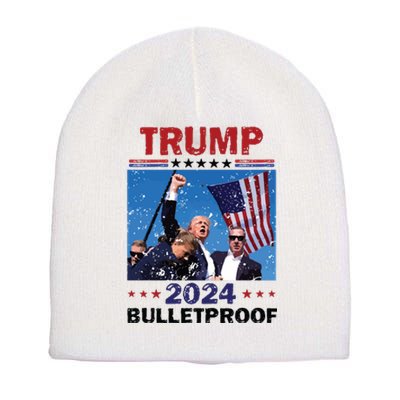 Donald Trump Assassination Still Standing Trump Shooting Short Acrylic Beanie