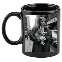 Donald Trump And Cat In Nyc 11oz C Handle Ceramic Mug