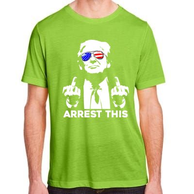 Donald Trump Arrest This Fingers 2024 Election Adult ChromaSoft Performance T-Shirt