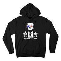 Donald Trump Arrest This Fingers 2024 Election Hoodie