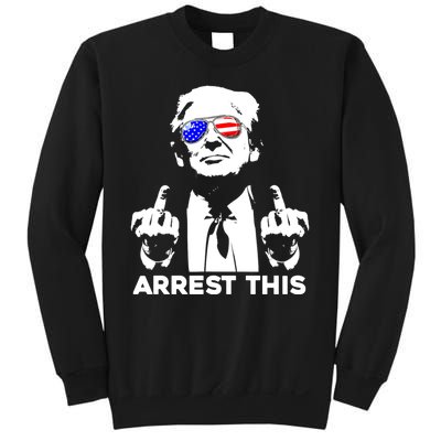 Donald Trump Arrest This Fingers 2024 Election Sweatshirt