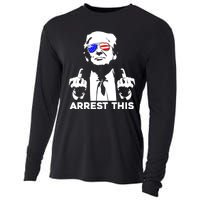 Donald Trump Arrest This Fingers 2024 Election Cooling Performance Long Sleeve Crew