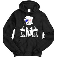 Donald Trump Arrest This Fingers 2024 Election Tie Dye Hoodie