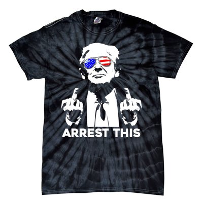 Donald Trump Arrest This Fingers 2024 Election Tie-Dye T-Shirt