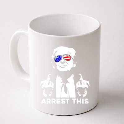 Donald Trump Arrest This Fingers 2024 Election Coffee Mug