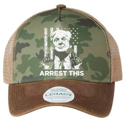 Donald Trump Arrest This Fingers 2024 Election Legacy Tie Dye Trucker Hat