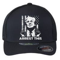 Donald Trump Arrest This Fingers 2024 Election Flexfit Unipanel Trucker Cap