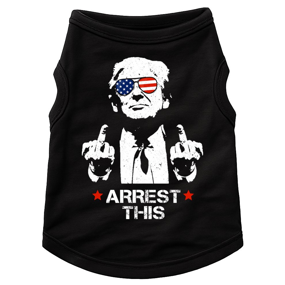 Donald Trump Arrest This Funny 2024 Election Doggie Tank