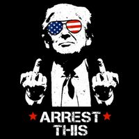 Donald Trump Arrest This Funny 2024 Election Cooling Performance Crew T-Shirt