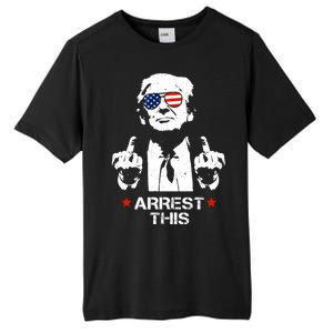 Donald Trump Arrest This Funny 2024 Election Tall Fusion ChromaSoft Performance T-Shirt