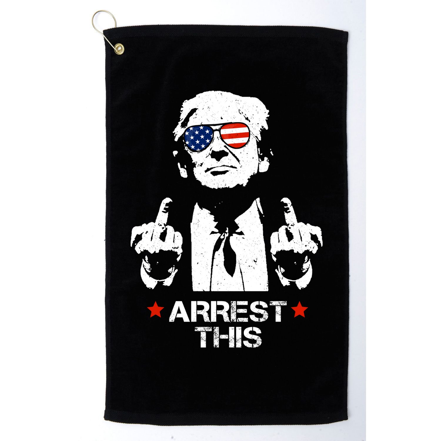 Donald Trump Arrest This Funny 2024 Election Golf Towel
