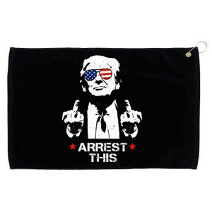 Donald Trump Arrest This Funny 2024 Election Grommeted Golf Towel