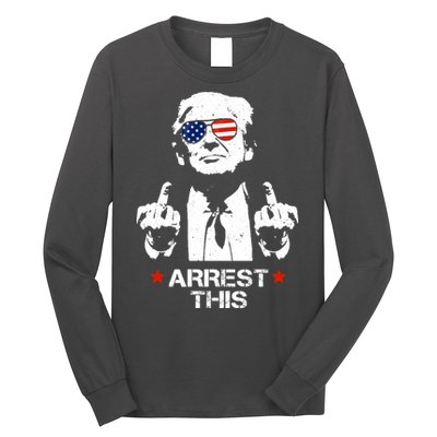 Donald Trump Arrest This Funny 2024 Election Long Sleeve Shirt