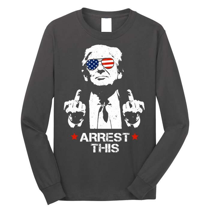 Donald Trump Arrest This Funny 2024 Election Long Sleeve Shirt