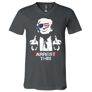 Donald Trump Arrest This Funny 2024 Election V-Neck T-Shirt