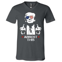 Donald Trump Arrest This Funny 2024 Election V-Neck T-Shirt