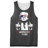 Donald Trump Arrest This Funny 2024 Election Mesh Reversible Basketball Jersey Tank