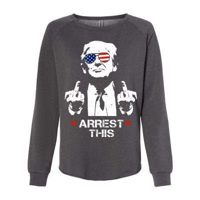 Donald Trump Arrest This Funny 2024 Election Womens California Wash Sweatshirt