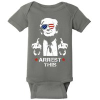 Donald Trump Arrest This Funny 2024 Election Baby Bodysuit