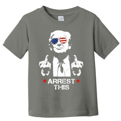 Donald Trump Arrest This Funny 2024 Election Toddler T-Shirt