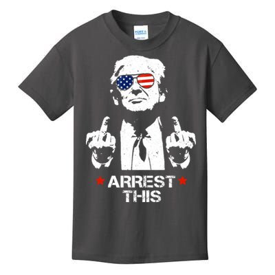 Donald Trump Arrest This Funny 2024 Election Kids T-Shirt