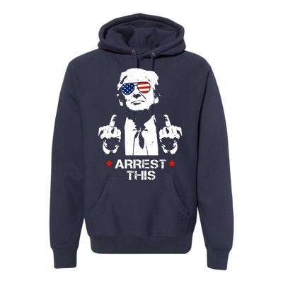 Donald Trump Arrest This Funny 2024 Election Premium Hoodie