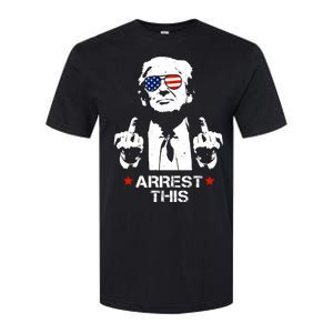 Donald Trump Arrest This Funny 2024 Election Softstyle® CVC T-Shirt