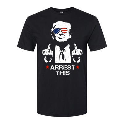 Donald Trump Arrest This Funny 2024 Election Softstyle® CVC T-Shirt