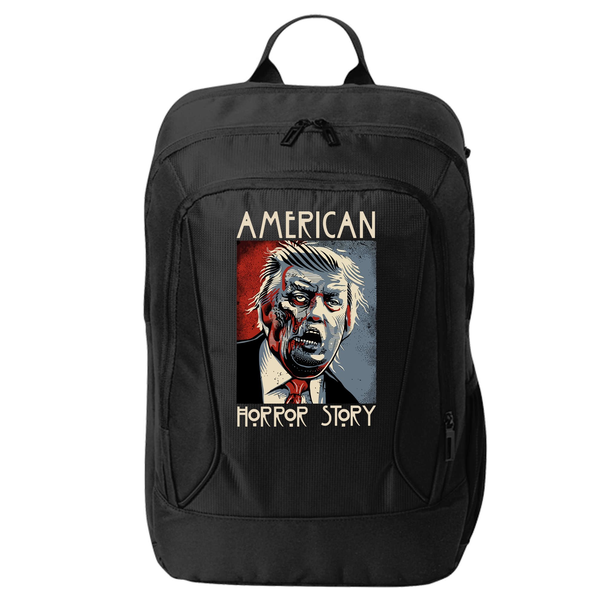 Donald Trump Horror Story City Backpack