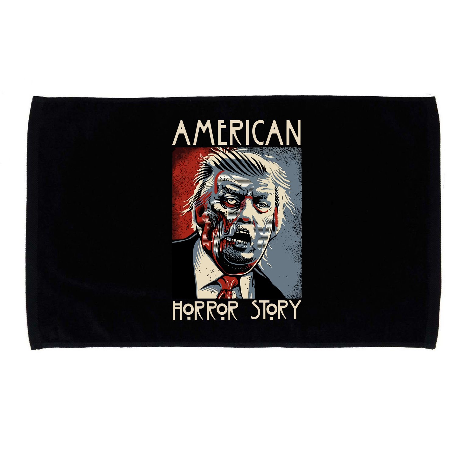 Donald Trump Horror Story Microfiber Hand Towel