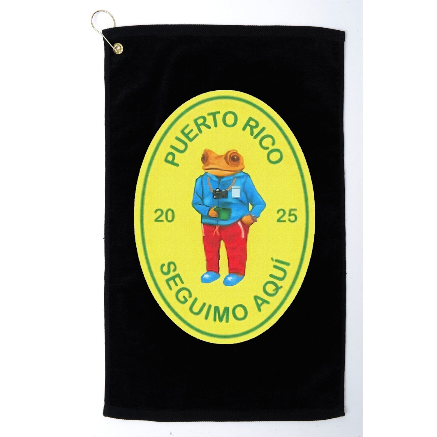 Debi Tirar Album Mas Fotos Frog Golf Towel