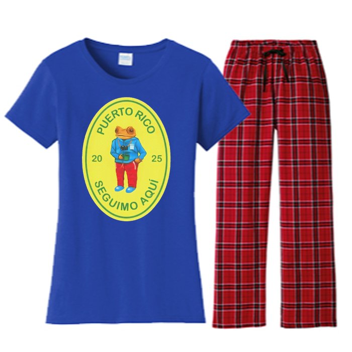 Debi Tirar Album Mas Fotos Frog Women's Flannel Pajama Set