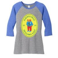 Debi Tirar Album Mas Fotos Frog Women's Tri-Blend 3/4-Sleeve Raglan Shirt