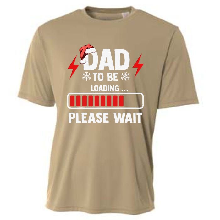 Dad To Be Loading Please Wait Christmas Cooling Performance Crew T-Shirt