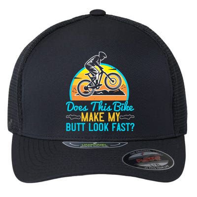 Does This Bike Make My Butt Look Fast Mountain Biking Flexfit Unipanel Trucker Cap
