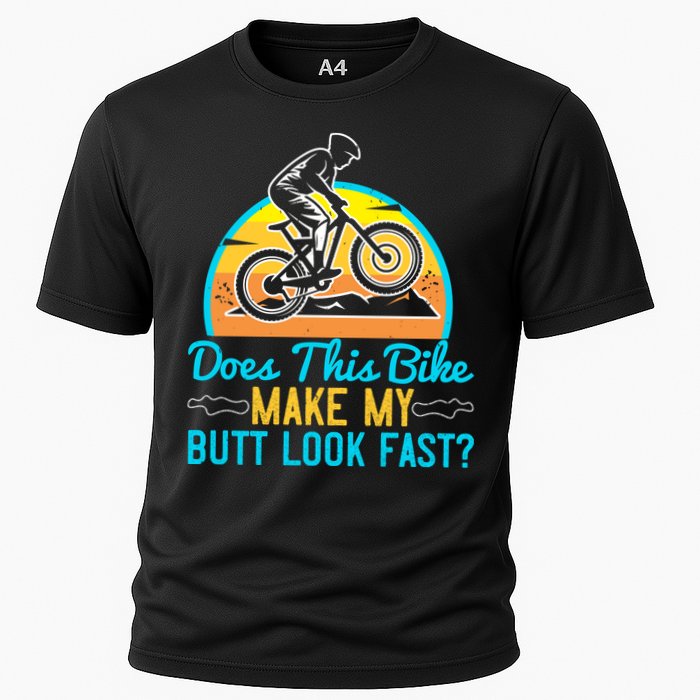 Does This Bike Make My Butt Look Fast Mountain Biking Cooling Performance Crew T-Shirt
