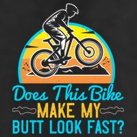 Does This Bike Make My Butt Look Fast Mountain Biking 15oz Campfire Ceramic Mug