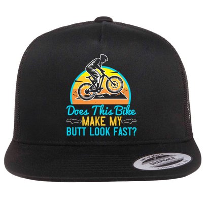 Does This Bike Make My Butt Look Fast Mountain Biking Flatbill Hat
