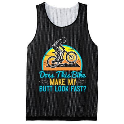 Does This Bike Make My Butt Look Fast Mountain Biking Mesh Reversible Basketball Jersey Tank